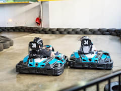 Try out indoor go-karting at Spitfire Paintball & Go-Karting in Concord