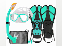 Youth Junior Full Dry Snorkel Set
