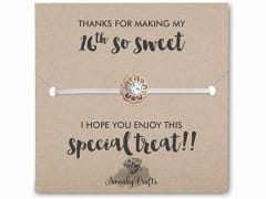 Set of 5 Sweet 16 Thank you Party Favors