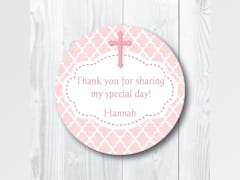 First Communion Favor Stickers