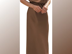 Brown Sleeveless Dress