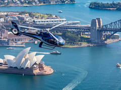 Romantic helicopter tour of Sydney