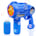 Ultimate Bubble Gun Bubble Blaster – Blue Crefun SB9312 Light Up Bubble Blower Safe Durable Simple Handheld Bubble Machine Bubble Toys for Kids Party Favor Birthday Wedding Including 2 Bubble Solution