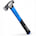0504 Non-Slip Cushion Grip Jacketed Graphite Forged Ball Pein Hammer, 16 Ounce