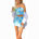Two-Tone Blue Print Set