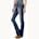 Women's Luscious Curvy Bootcut Mid-Rise Insta Stretch Juniors Jeans (Standard and Plus)