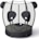 5ft Panda Trampoline for Kids