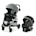 Graco Modes Pramette Travel System, Includes Baby Stroller with True Pram Mode, Reversible Seat, One Hand Fold, Extra Storage, Child Tray and SnugRide 35 Infant Car Seat,