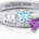 Sterling Silver Engagement Ring Promise Ring For Her 2 Heart Birthstones 2 Names & 1 Engraving Customized & Personalized