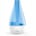 MistAire Studio Ultrasonic Cool Mist Humidifier - Compact Overnight Operation for Small Rooms, 2 Mist Settings, Optional Night Light, & Auto Shut-Off - For Offices, Nurseries, & Plants
