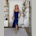 Side Slit Maxi Dress w/ Ruffle Hem