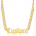Thick Name Plate Necklace