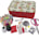 ISOTO Fabric Sewing Basket with Sewing Kit