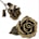 Hand Forged Metal Rose (Bronze Stained) Gift of Everlasting Love