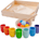 Rainbow Balls and Cups