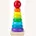 Rainbow Stacker Wooden Ring Educational Toy