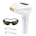 XSOUL At-Home IPL Hair Removal for Women and Men Permanent Hair Removal 500,000 Flashes Painless Hair Remover on Armpits Back Legs Arms Face Bikini Line, Corded