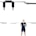 Safety Squat Bar - Olympic barbell Weight Lifting Bar - Exercise Bar With Squat Pad For Back Squats, Front Squats, Lunges and more -Olympic Weight Bar Carries Up To 1000 LBs