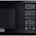 West Bend EM720CPI-PMB 0.7 Cubic Foot Capacity 700 Watt Compact Countertop Microwave Oven