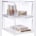 Audrey Stackable Clear Plastic Organizer Drawers