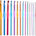 14 pcs Multicolor Aluminum Crochet Hooks