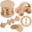 Wooden Rattles