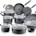 T-fal Ultimate Hard Anodized Nonstick 17 Piece Cookware Set