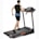 Foldable Treadmill with Incline, Folding Treadmill for Home Electric Treadmill Workout Running Machine, Handrail Controls Speed, Pulse Monitor