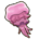 Pink Meanie Jellyfish