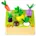 Shape Sorting Vegetable &Fruits Fine Motor Skill Toy