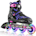 Vinal Girls Adjustable Flashing Inline Skates