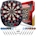 Electronic Dart Board Soft Tip Dartboard Set LCD Display with 12 Darts 100 Tips Power Adapter