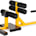 Sissy Squat Machine, 3-in-1 Deep Sissy Squat Machine with Strap Circles & Adjustable Height, Perfect for Push-up, Sissy Squat & Abs Training, Workout Equipment for Home, Gym