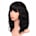 Black Wigs with Bangs