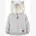 Unisex Babies' Hooded Sweater Jacket with Sherpa Lining