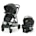 Modes Element Travel System Includes Baby Stroller with Reversible Seat Extra Storage Child Tray and SnugRide 35 Lite LX Infant Car Seat
