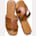 NianEr - Microfiber Leather Dress Flip Flop Sandals
