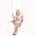 Swing Seat for Kids Heavy Duty Rope Play Secure Children Swing Set,Perfect for Indoor,Outdoor,Playground,Home,Tree,with Snap Hooks and Swing Straps,440 lbs Capacity,Orange