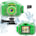 Kids Waterproof Camera Toys for 3-12 Year Old Boys Girls Christmas Birthday Gifts HD Children's Digital Action Camera Child Underwater Sports Camera 2Inch Screen with 32GB Card