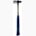 Ball Peen Hammer - 16 oz Metalworking Tool with Forged Steel Construction & Shock Reduction Grip - E3-16BP , Blue