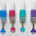 Use nail polish to identify different keys