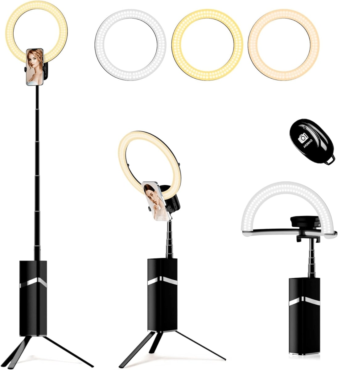 Tripod and ring light