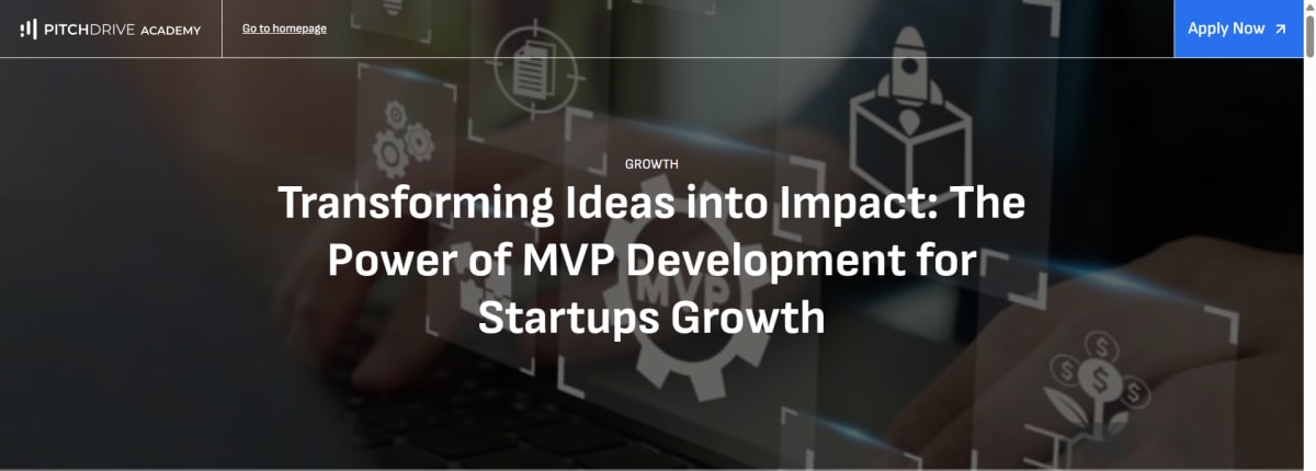 MVP for Startups Growth