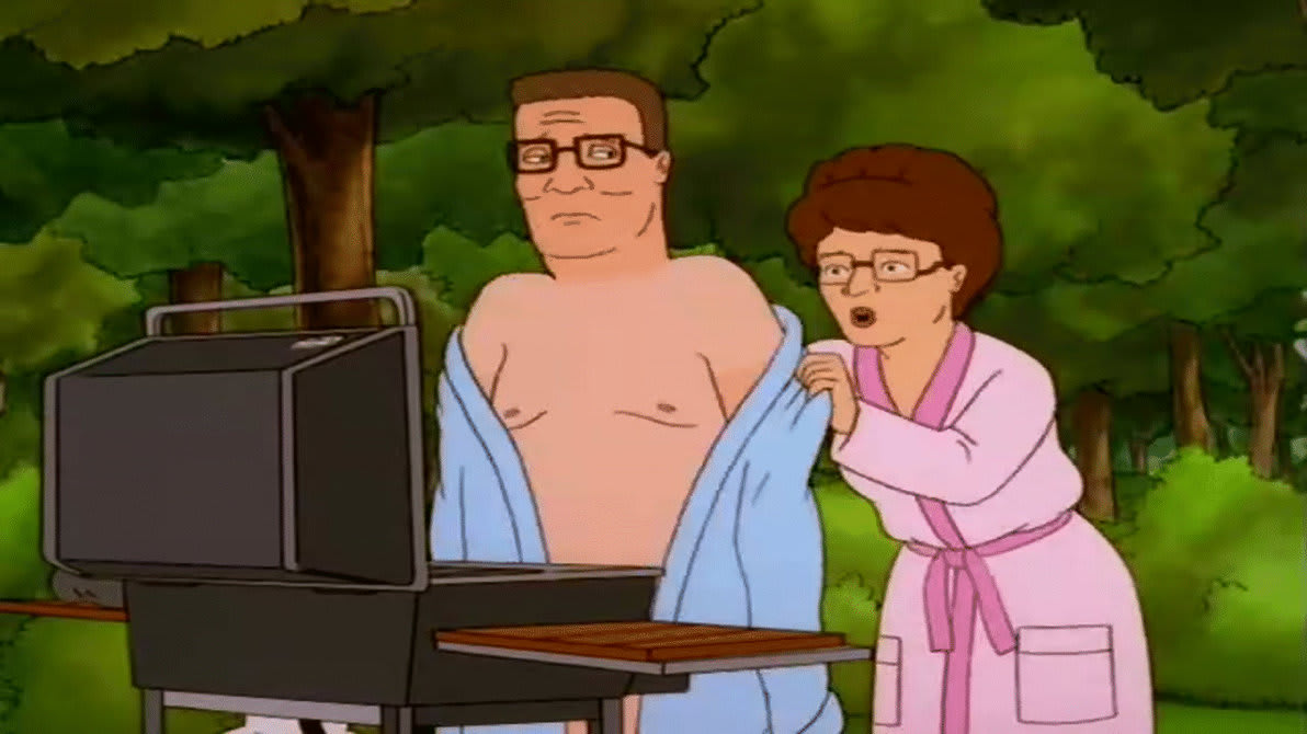 Peggy and Hank Hill