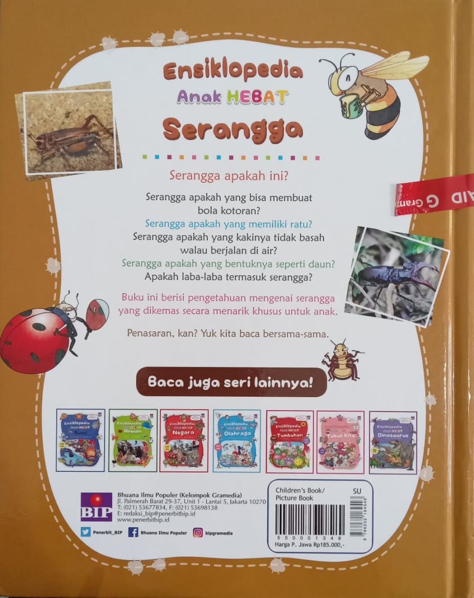 Ensiklopedia Anak Hebat Serangga