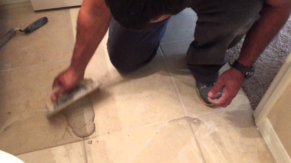 Regrout your tiles