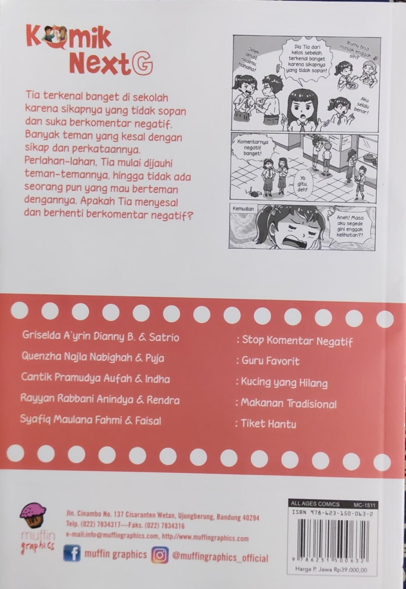Komik: Stop Komentar Negatif