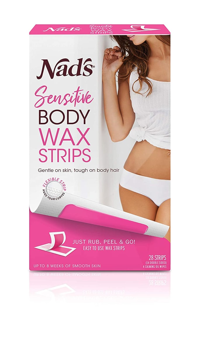 Nad’s Body Wax Strips for Sensitive Skin