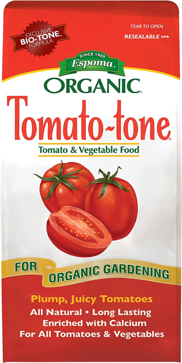 Organic Tomato-tone 3-4-6 with 8% Calcium