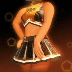 Queen Bee Cheer Uniform 🐝 (Bodice & Skirt)